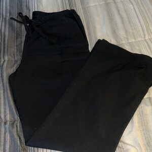 Cherokee Women’s Black Wide leg Scrub Pants: Small